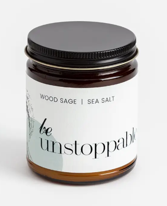 Glass Jar Candle, "Affirmation"