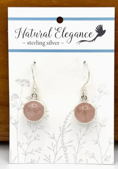 Sterling Silver Dangle Earrings, Assorted Gemstone