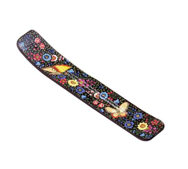 Incense Holder, Painted Wood, Assorted
