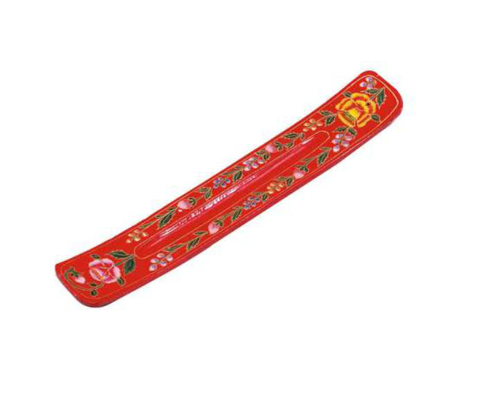 Incense Holder, Painted Wood, Assorted