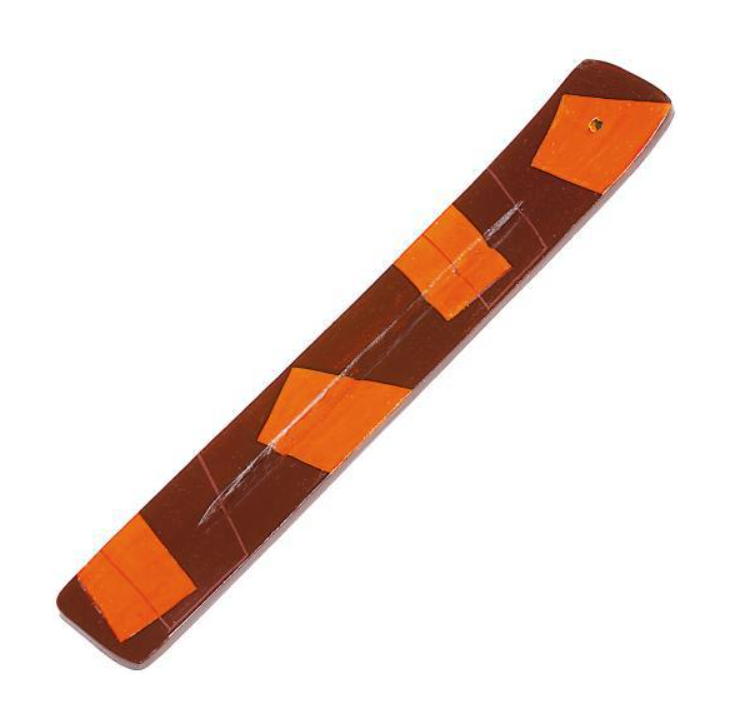 Incense Holder, Painted Wood, Assorted