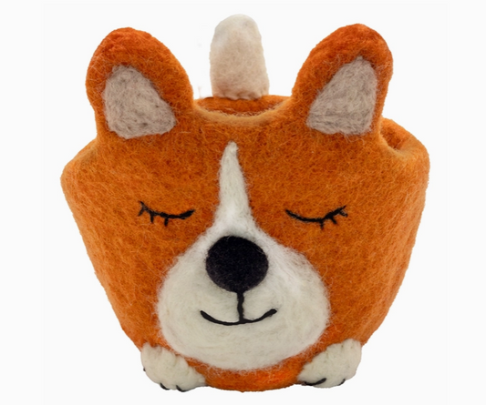 Felted Garden Planter/Basket, Assorted Designs