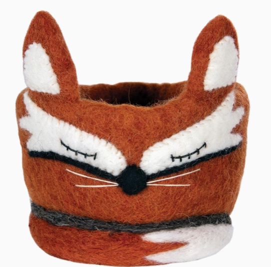 Felted Garden Planter/Basket, Assorted Designs