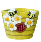 Felted Garden Planter/Basket, Assorted Designs