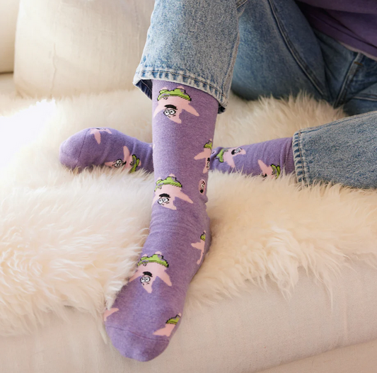 Socks That Protect Oceans, Medium - Spongebob Characters