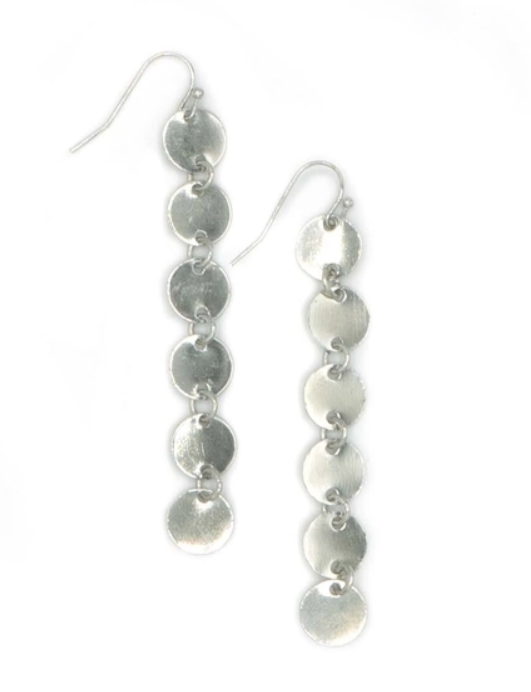 Earrings, Circle Link