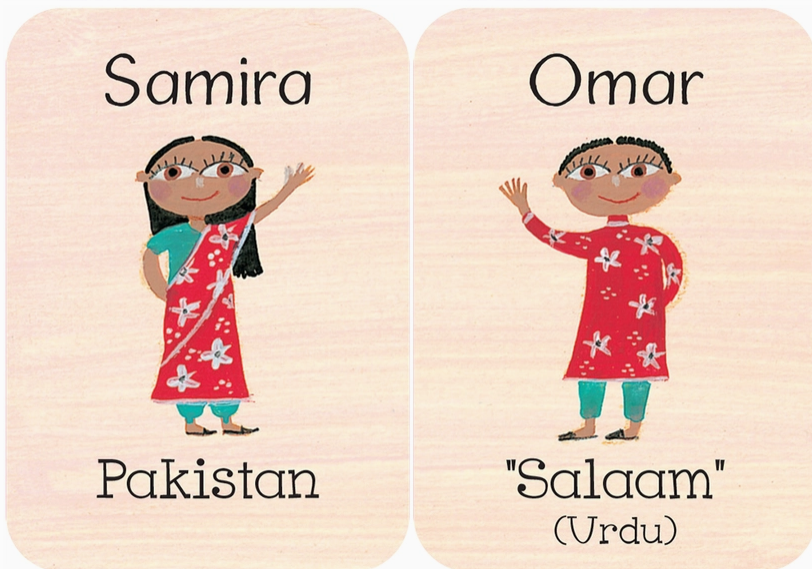 "Children of the World" Memory Game