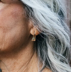 Earrings, "Copper Harbor"