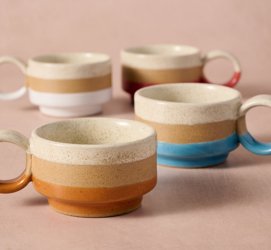 Ceramic Espresso Mug, "Kaphi"