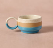Ceramic Espresso Mug, "Kaphi"