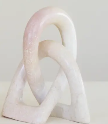 Carved Stone Wedding Knot, Assorted Sizes