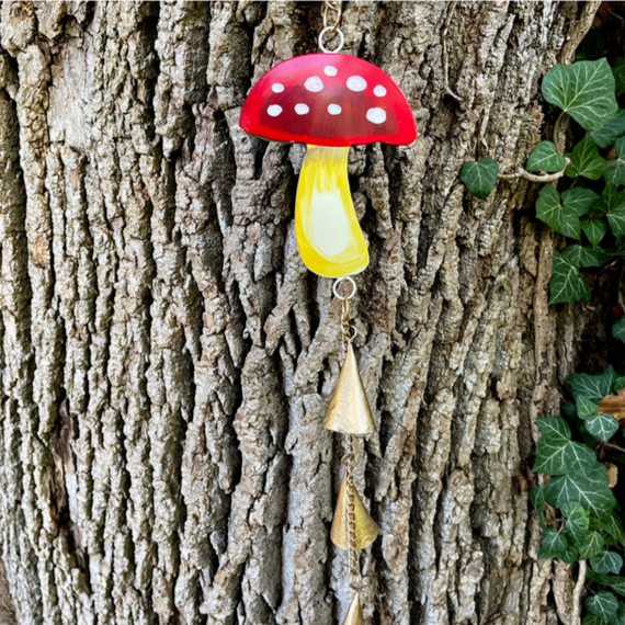 Chime, 3 Bell "Funky Mushroom