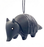 Armadillo Balsa Ornament