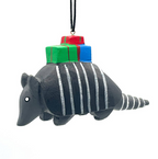 Armadillo Balsa Ornament