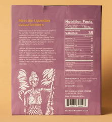 Vanilla Sesame Dark Mini Chocolate