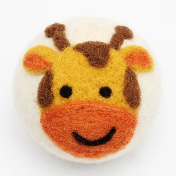 Eco Wool Dryer Balls, "Animals"