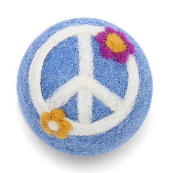 Eco Wool Dryer Balls, "Hippie Collection"