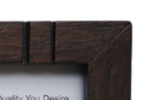 Dark Red Oak Frame - 2.5" x 3.5"