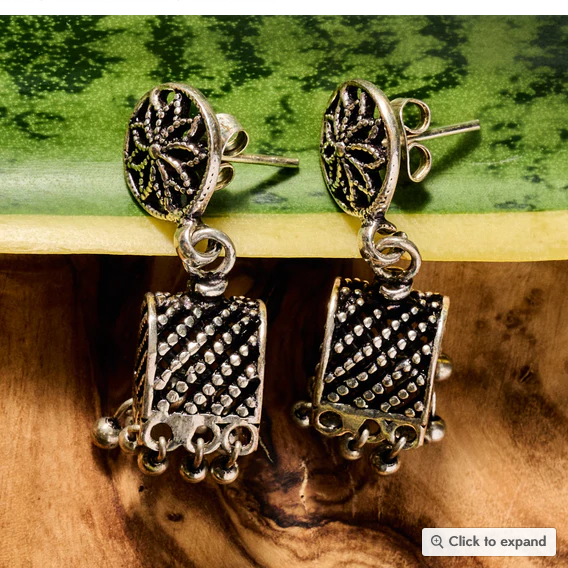 "Dohara Jhumka"  Drop Earrings