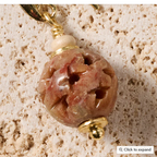 "Samca" Gorara Stone Earrings