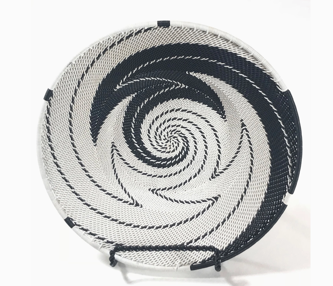 Mini Platter Zulu Wire Basket, Assorted Colors