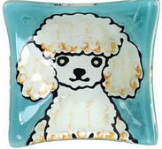 Fused Glass Dishes, Assorted Dogs