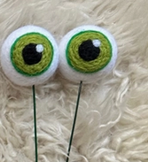 Felted Plant Eyeballs