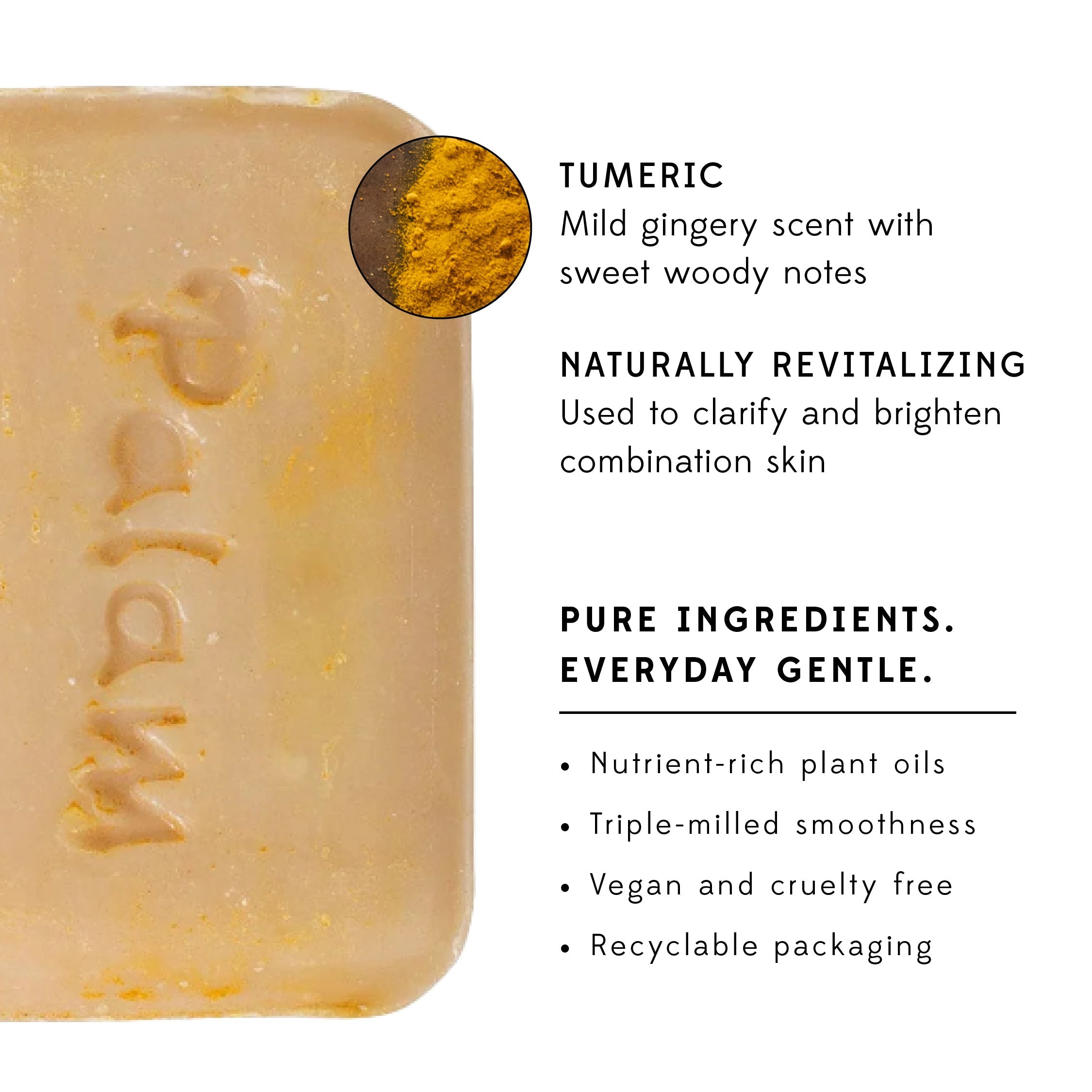 Plant Based Soap, Turmeric