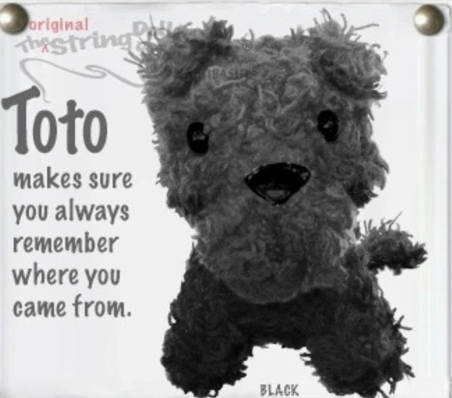 Keychain String Doll, "Toto"