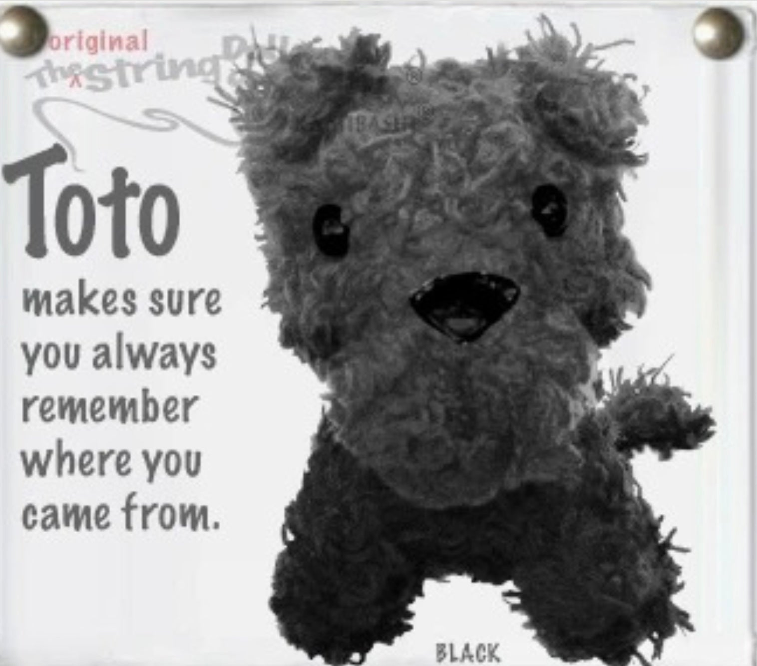 Keychain String Doll, "Toto"