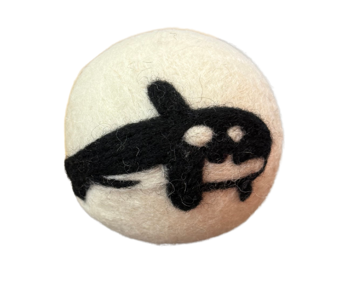 Eco Wool Dryer Balls, "Sea Creatures"