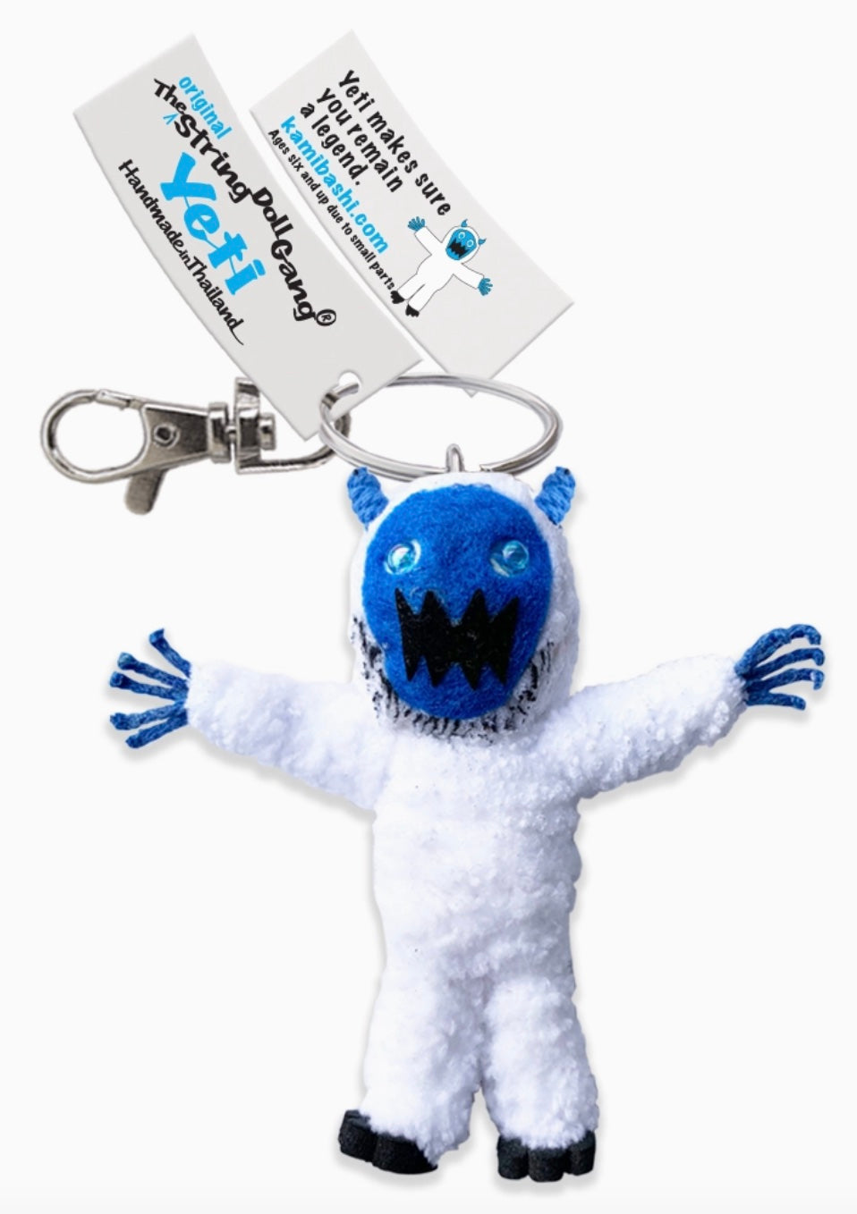 Keychain String Doll, "The Yeti"
