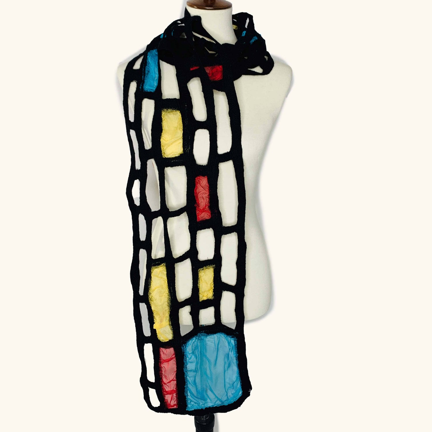 Mondrian Inspired Scarf