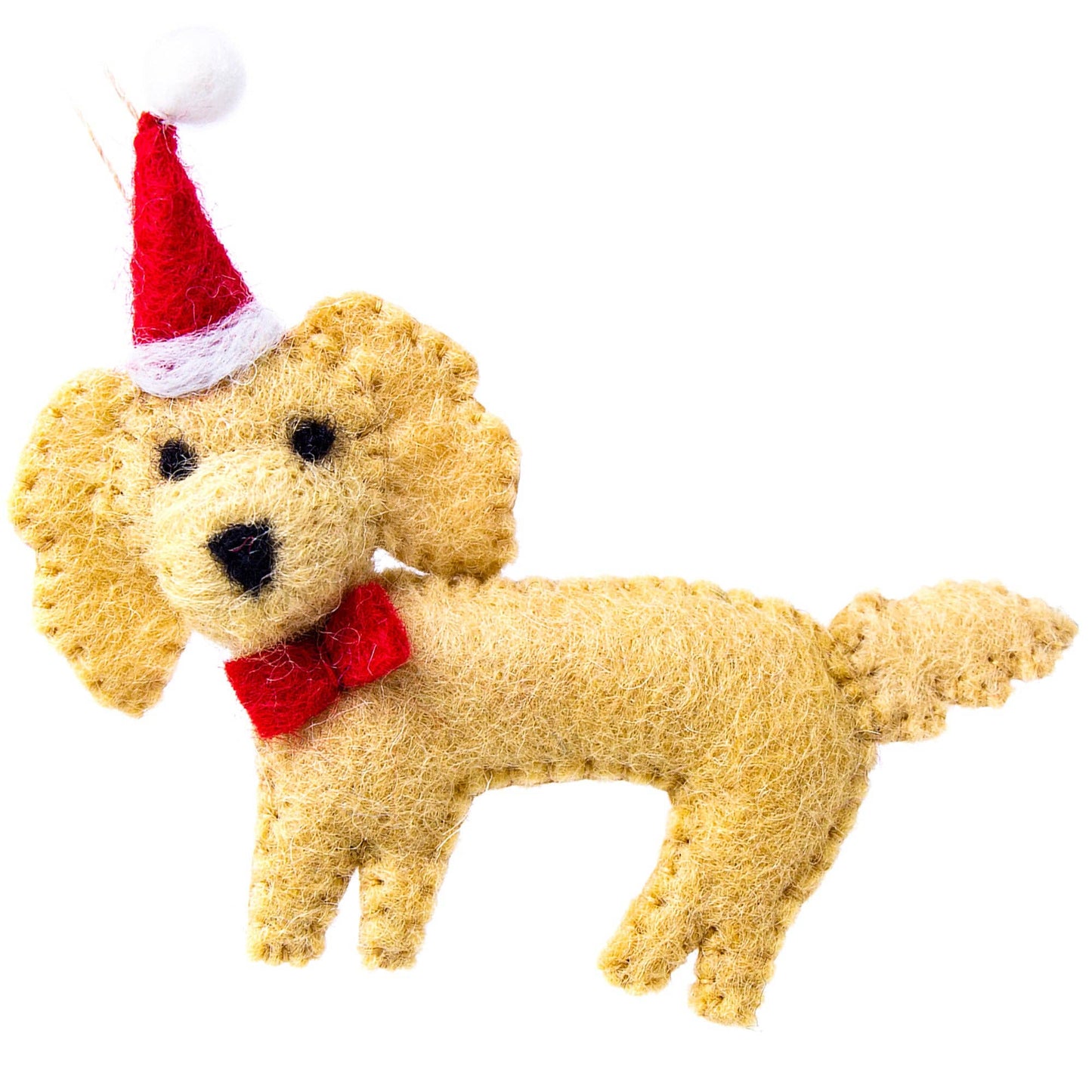 Labradoodle Felt Ornament