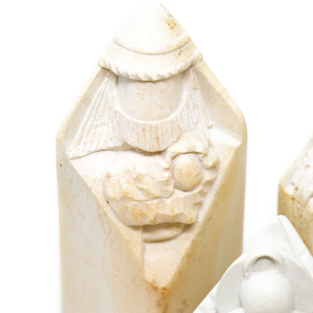Kenyan Soapstone Nativity, 9 pieces
