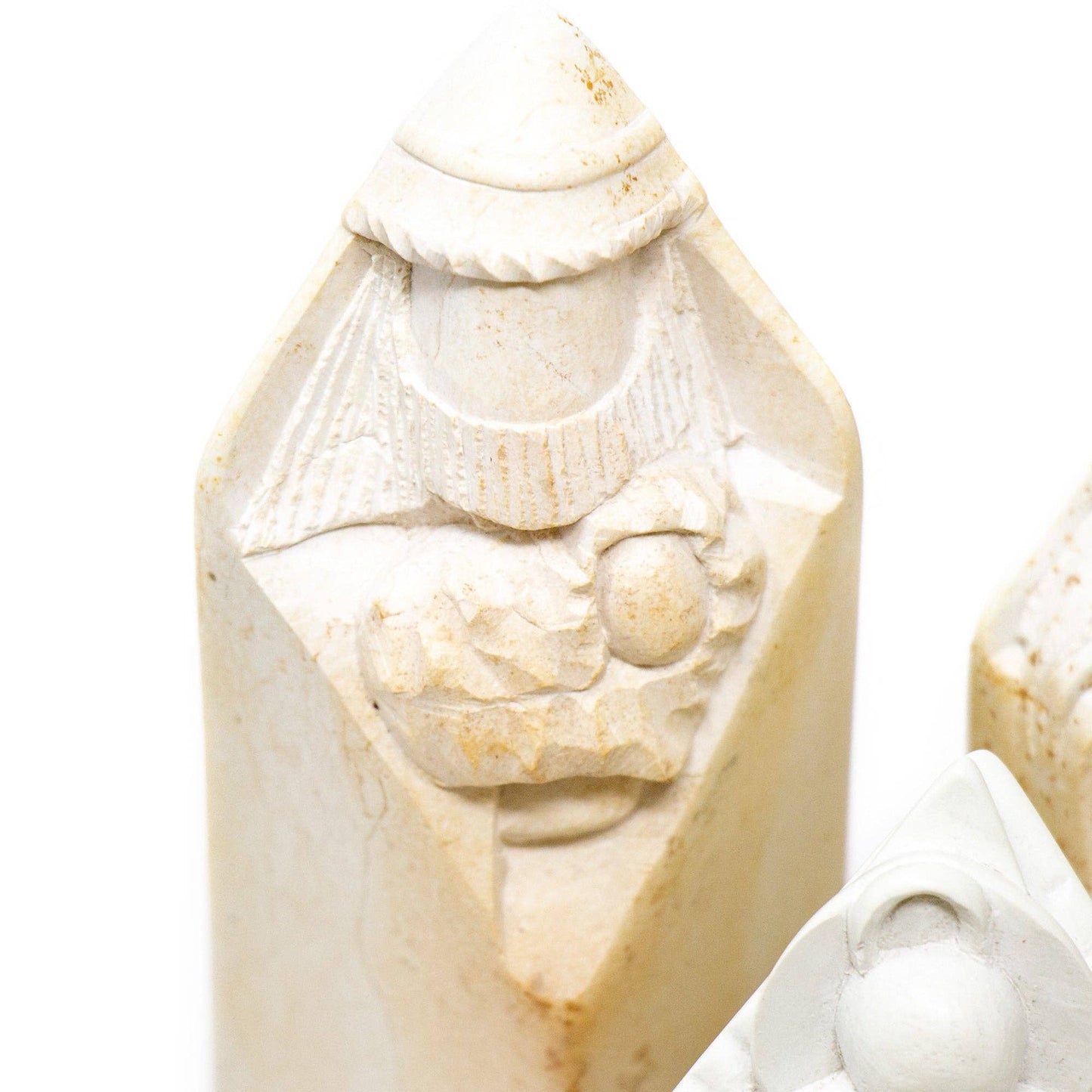 Kenyan Soapstone Nativity, 9 pieces