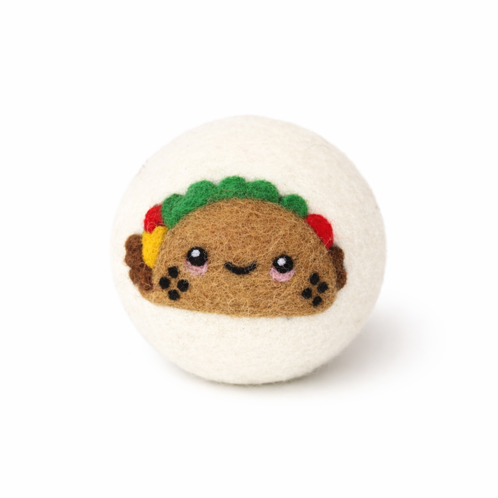 Eco Wool Dryer Balls, "Whimsy"