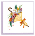Quilled Greeting Card, "April Showers"