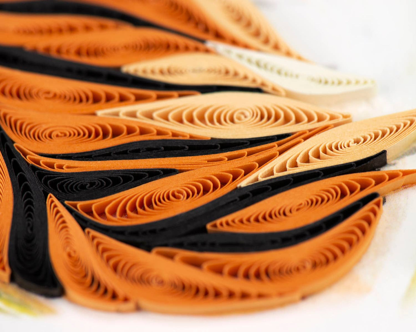 Quilled Greeting Card, "Bengal Tiger"