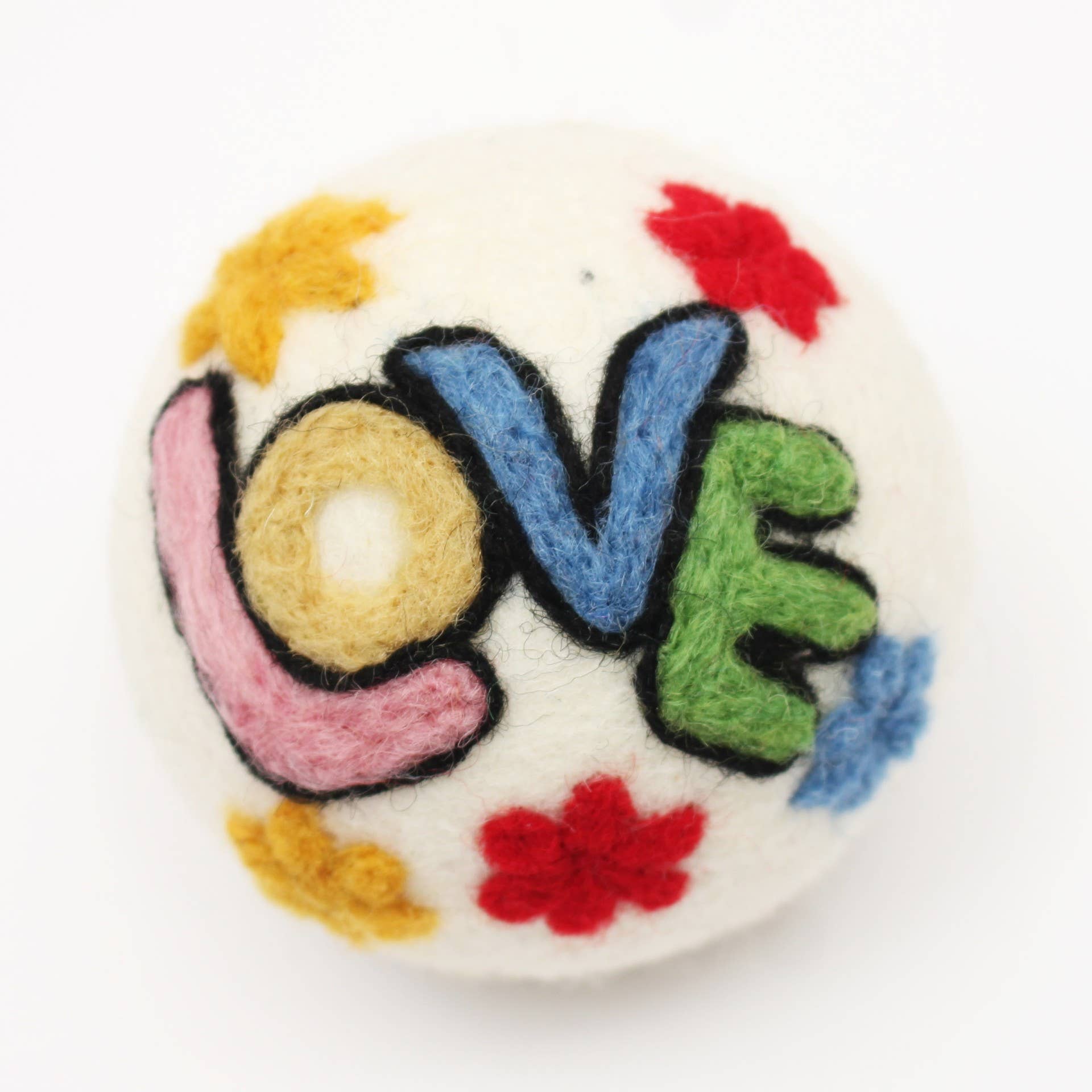 Eco Wool Dryer Balls, "Hippie Collection"