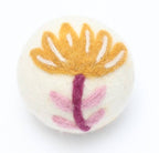 Eco Wool Dryer Balls, "Flowers"