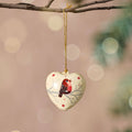 Gayan Lovebird Paper Mache Ornament