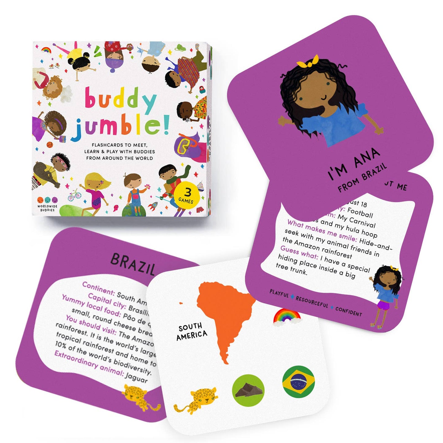 Buddy Jumble Geography Game