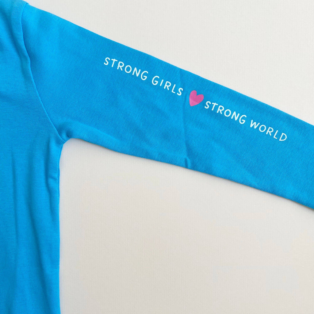Baby T-shirt, ‘Girls’ -  Long Sleeve Organic Clothing