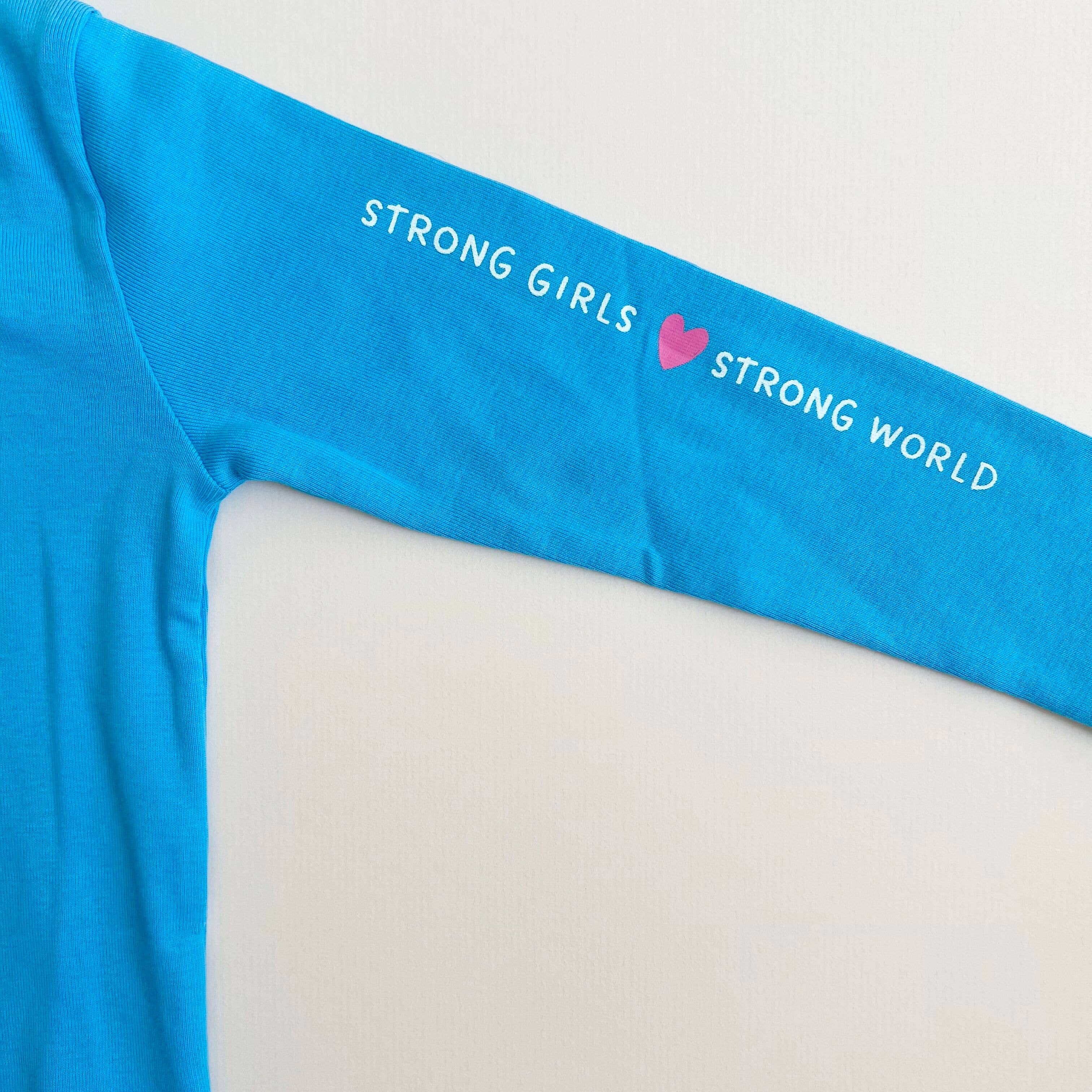 Baby T-shirt, ‘Girls’ -  Long Sleeve Organic Clothing