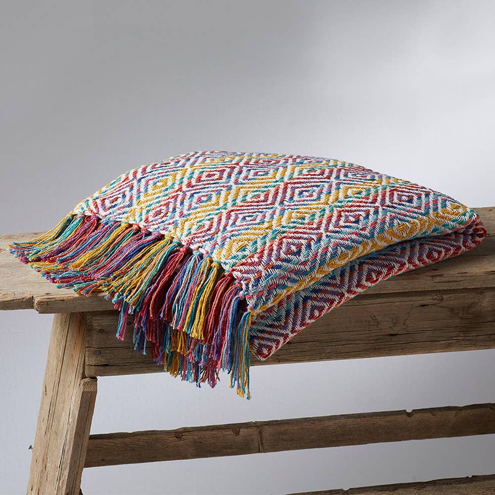 Yaatra Rainbow Rethread Throw
