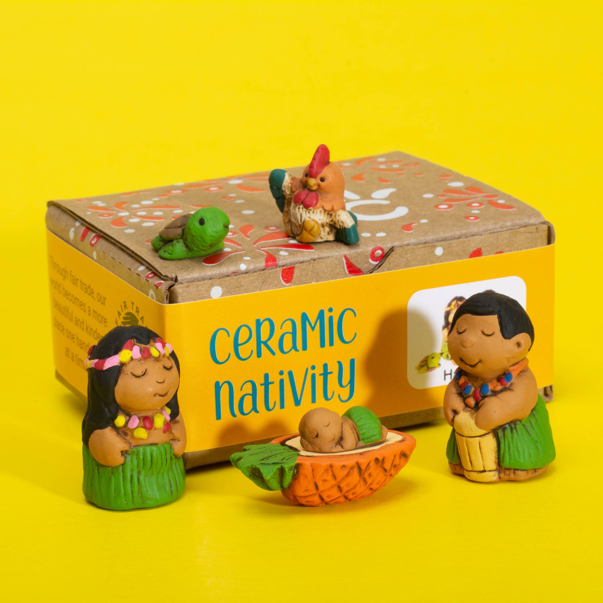 "Hawaiian" Mini Nativity