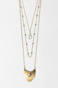 Moonstone Quartz Convertible Necklace