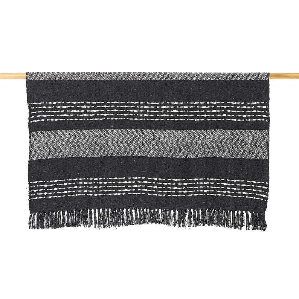 Charcoal Burl Rethread Throw