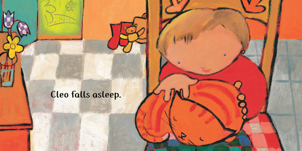 "Cleo the Cat" Baby-Proof Book
